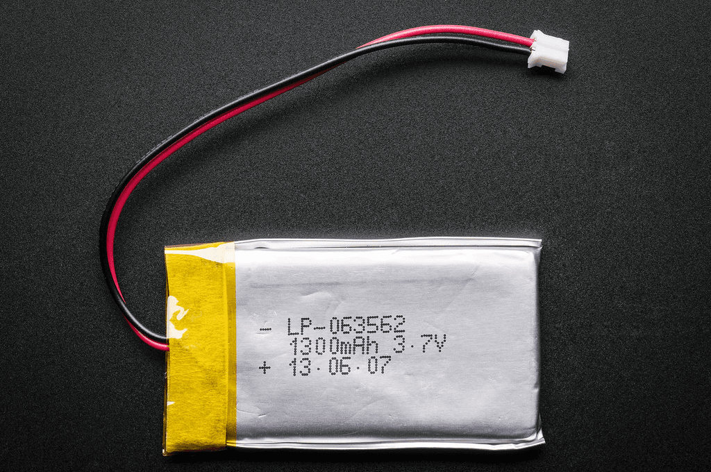 Image of a lithium-ion battery