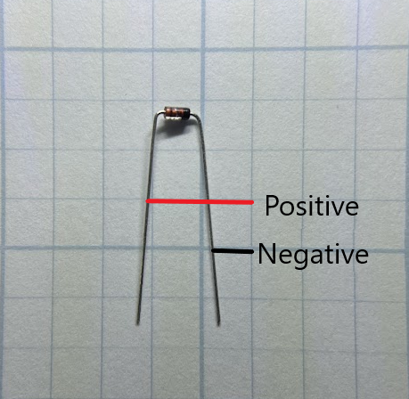 What a diode looks like and how to identify its pinout