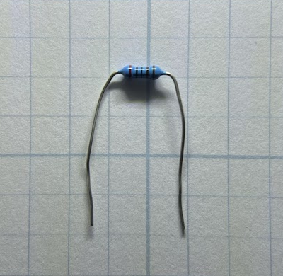 What a resistor looks like